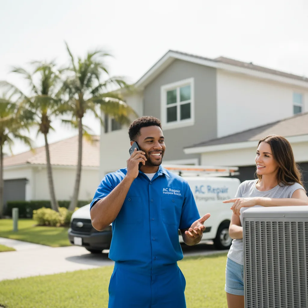 AC Repair Pompano Beach customer support in Pittston